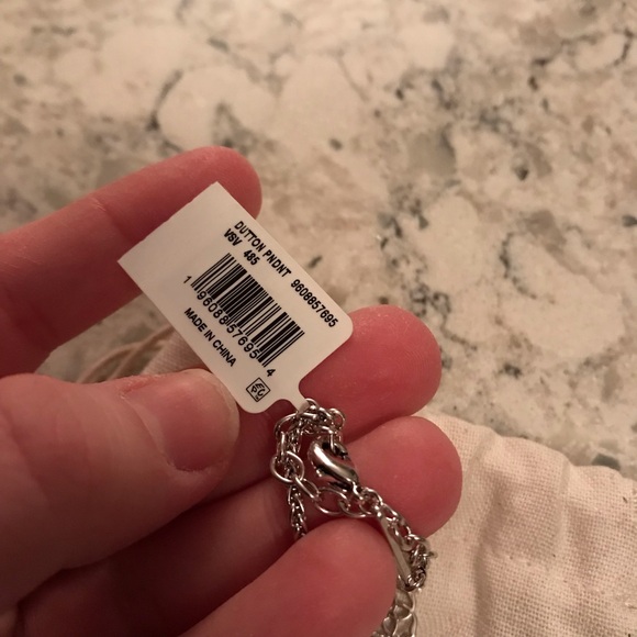 Yellow Rose by Kendra Scott x Yellowstone Dutton Pendant Necklace in turquoise - Picture 5 of 6